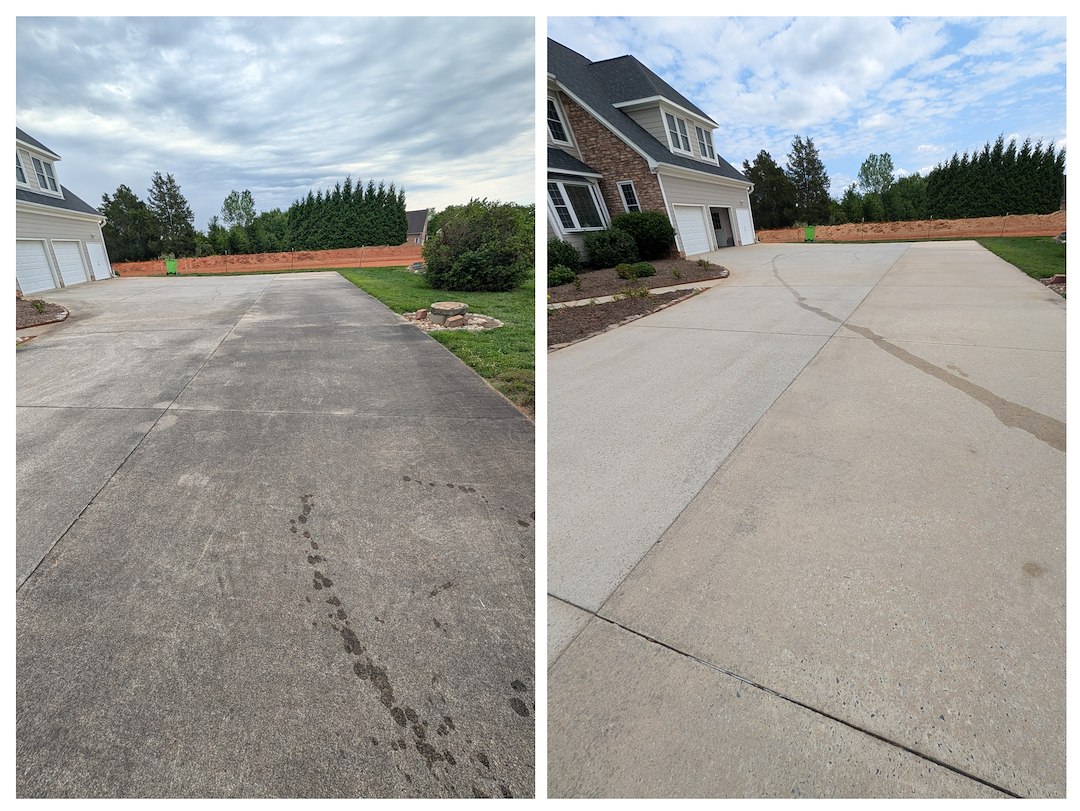Professional Driveway Cleaning In Greensboro NC 