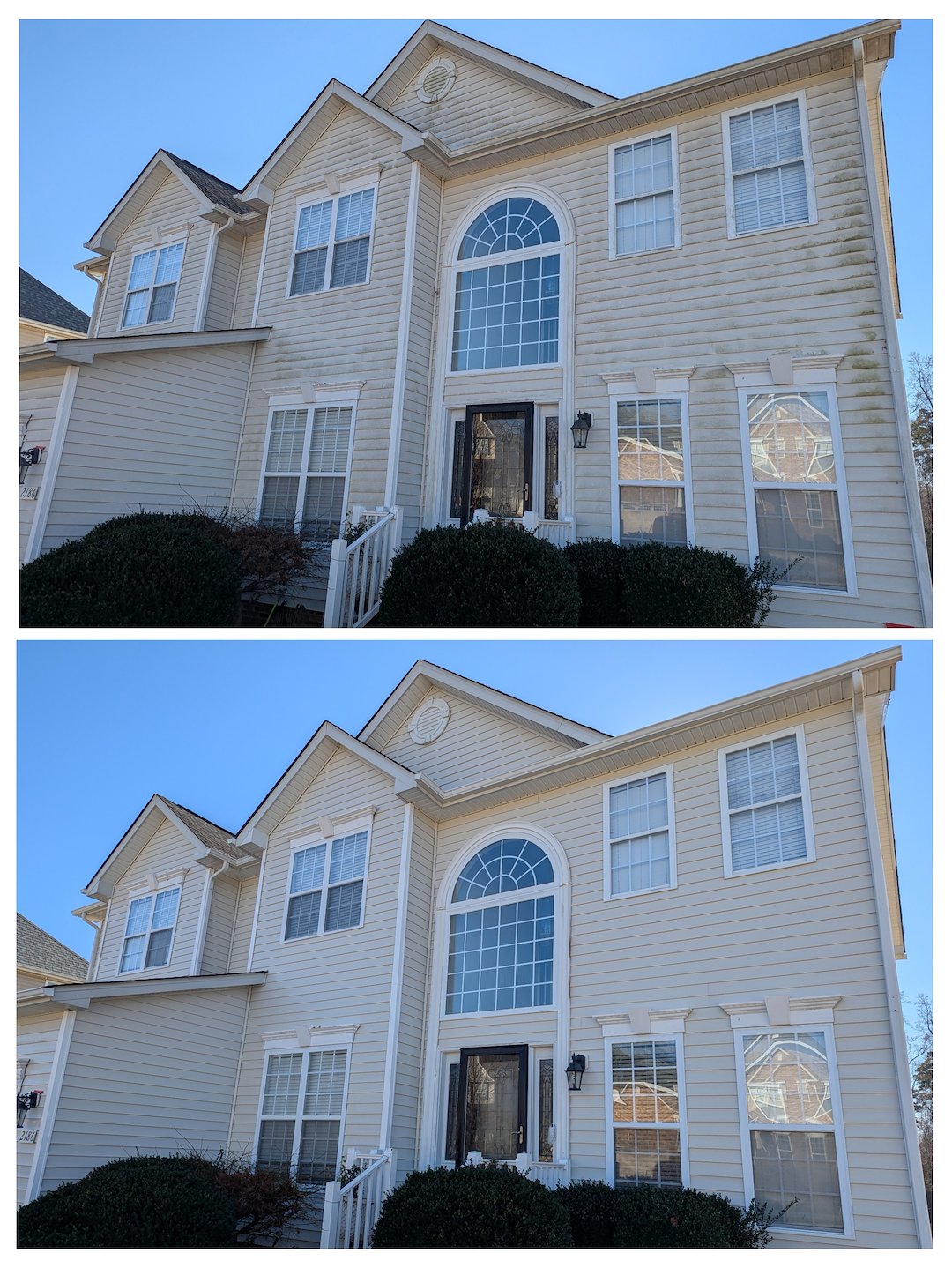 Professional House Powerwash in Greensboro, NC 1