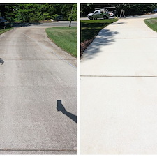Professional-House-Powerwash-And-Driveway-Cleaning-In-Mebane-NC 1